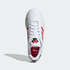 Tenis Adidas White/Red - Dama