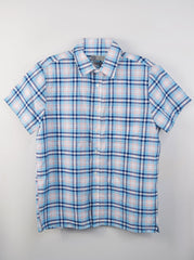 Camisa Fitters Originals Cuadro - Blanco/Azul