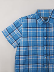 Camisa Fitters Originals Cuadros - Azul